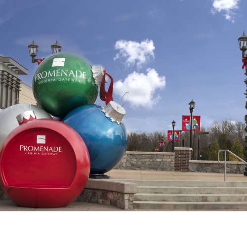 Fiberglass Giant Ornament Stacks